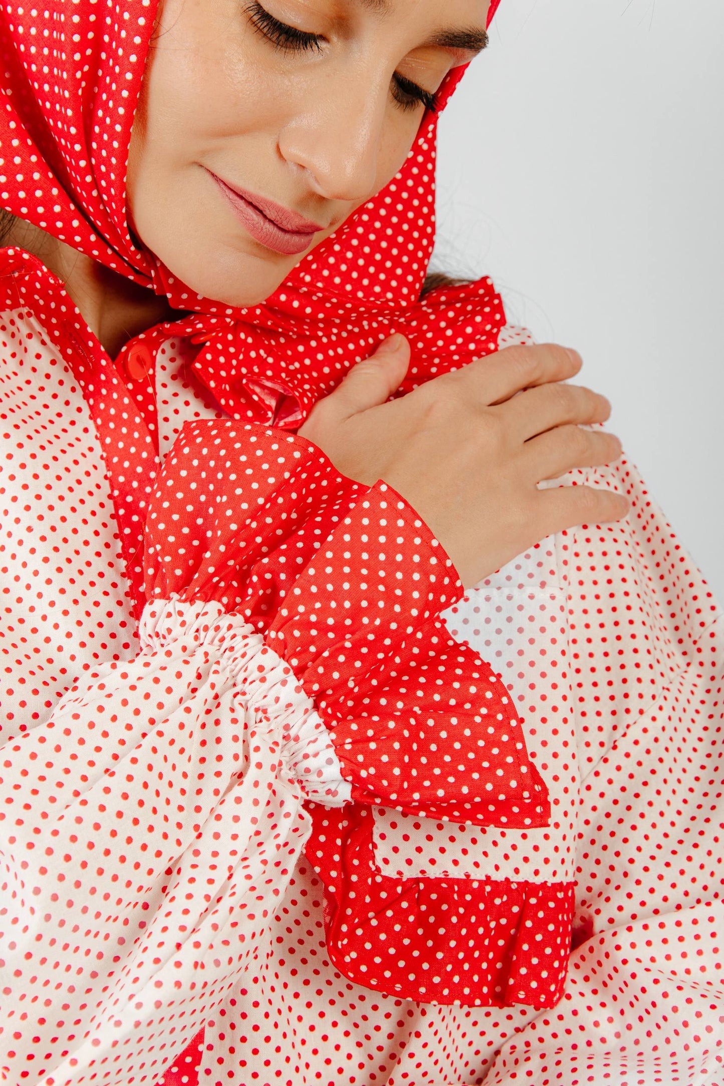 TRAJE "RETRO POLKA DOT"