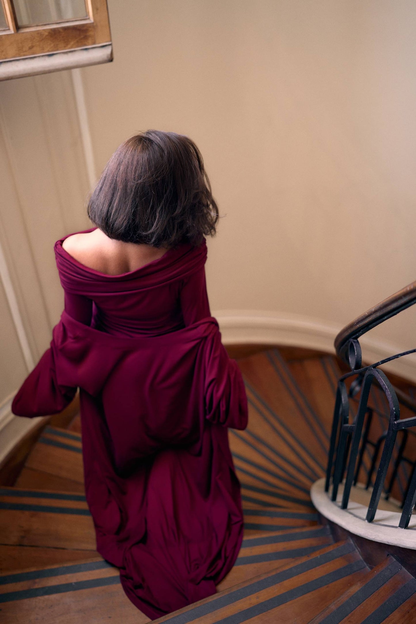 SET ”LA BRUJA” BURGUNDY