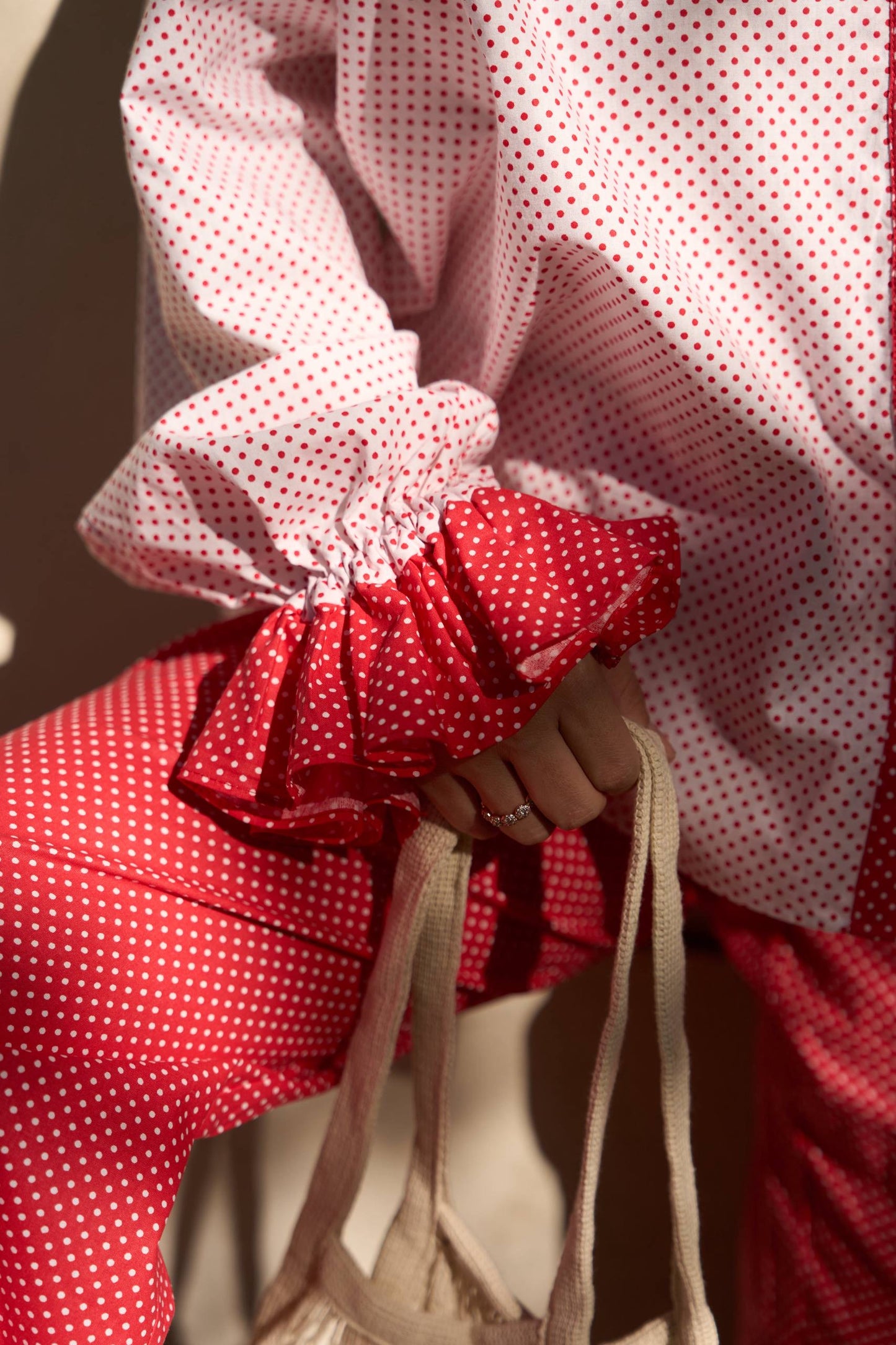 TRAJE "RETRO POLKA DOT"