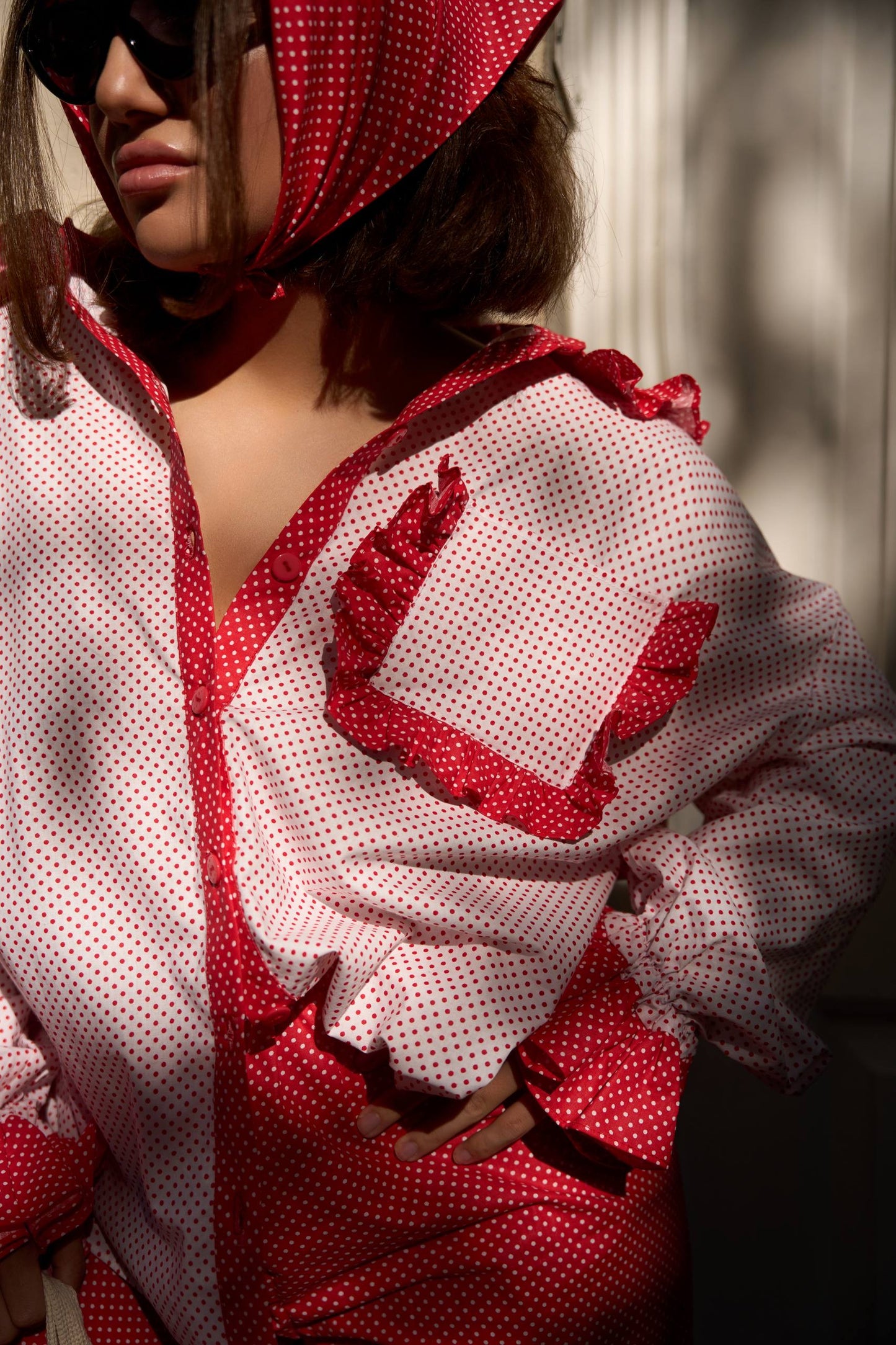 TRAJE "RETRO POLKA DOT"